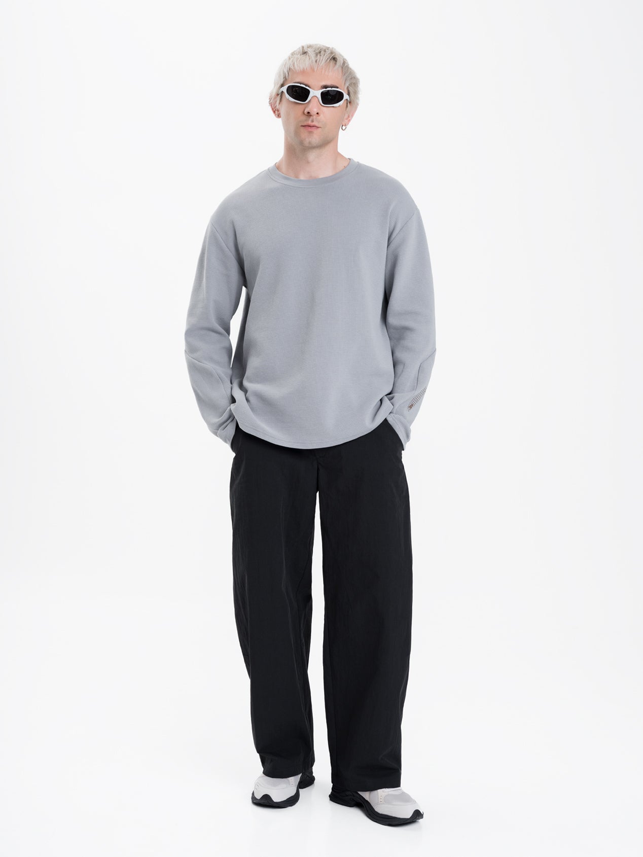 Convergence waffle long sleeve t-shirt