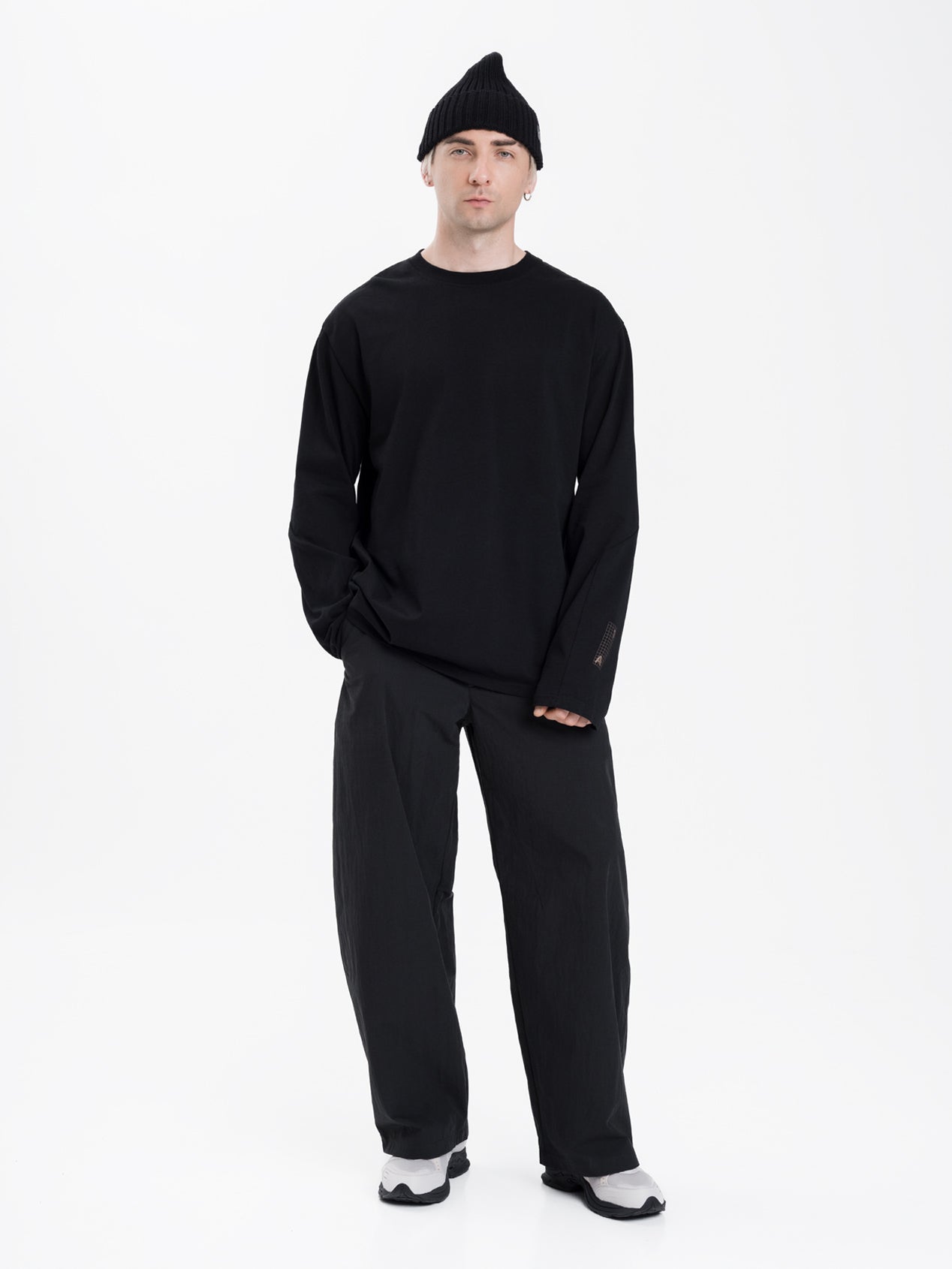 Convergence cotton long sleeve t-shirt