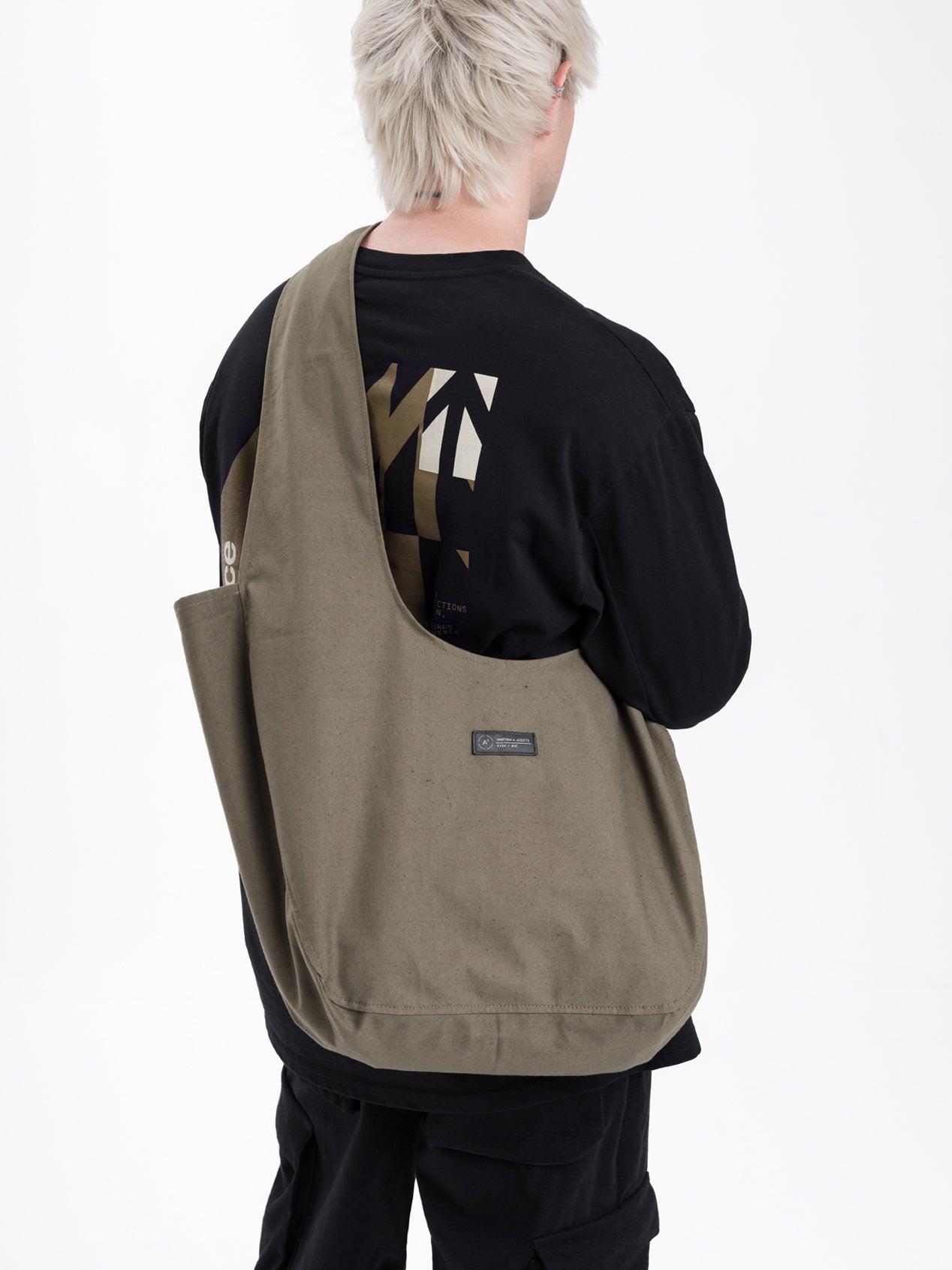 Tote bag khaki