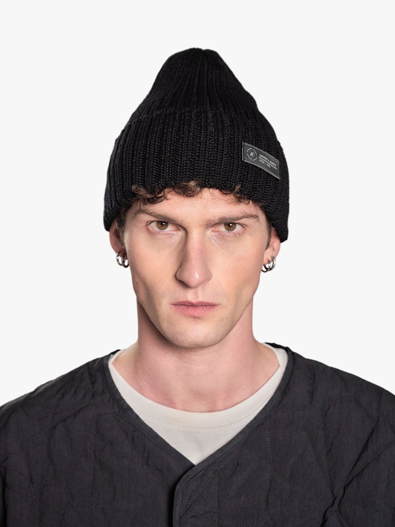 PATCH MERINO BEANIE