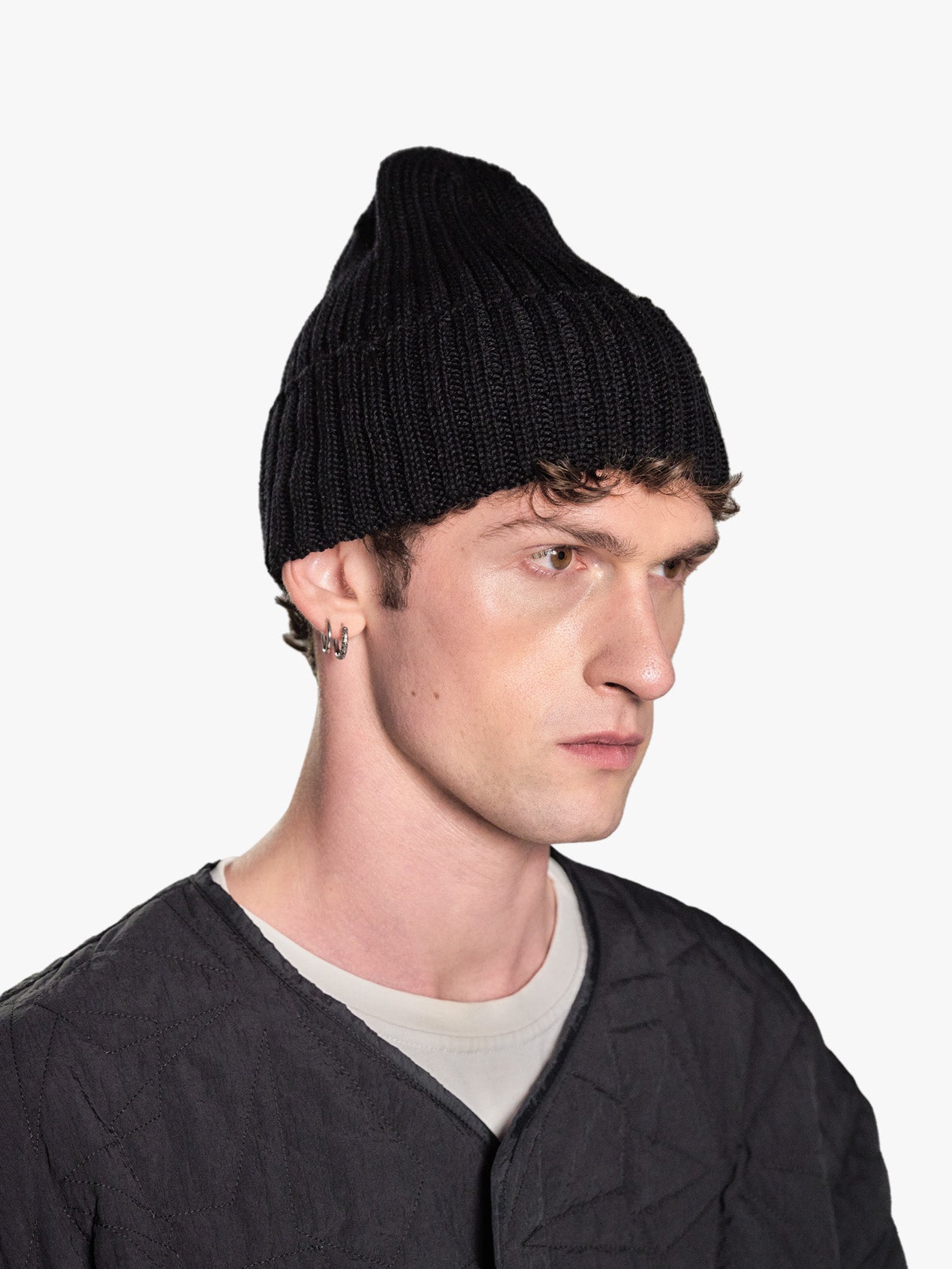 PATCH MERINO BEANIE