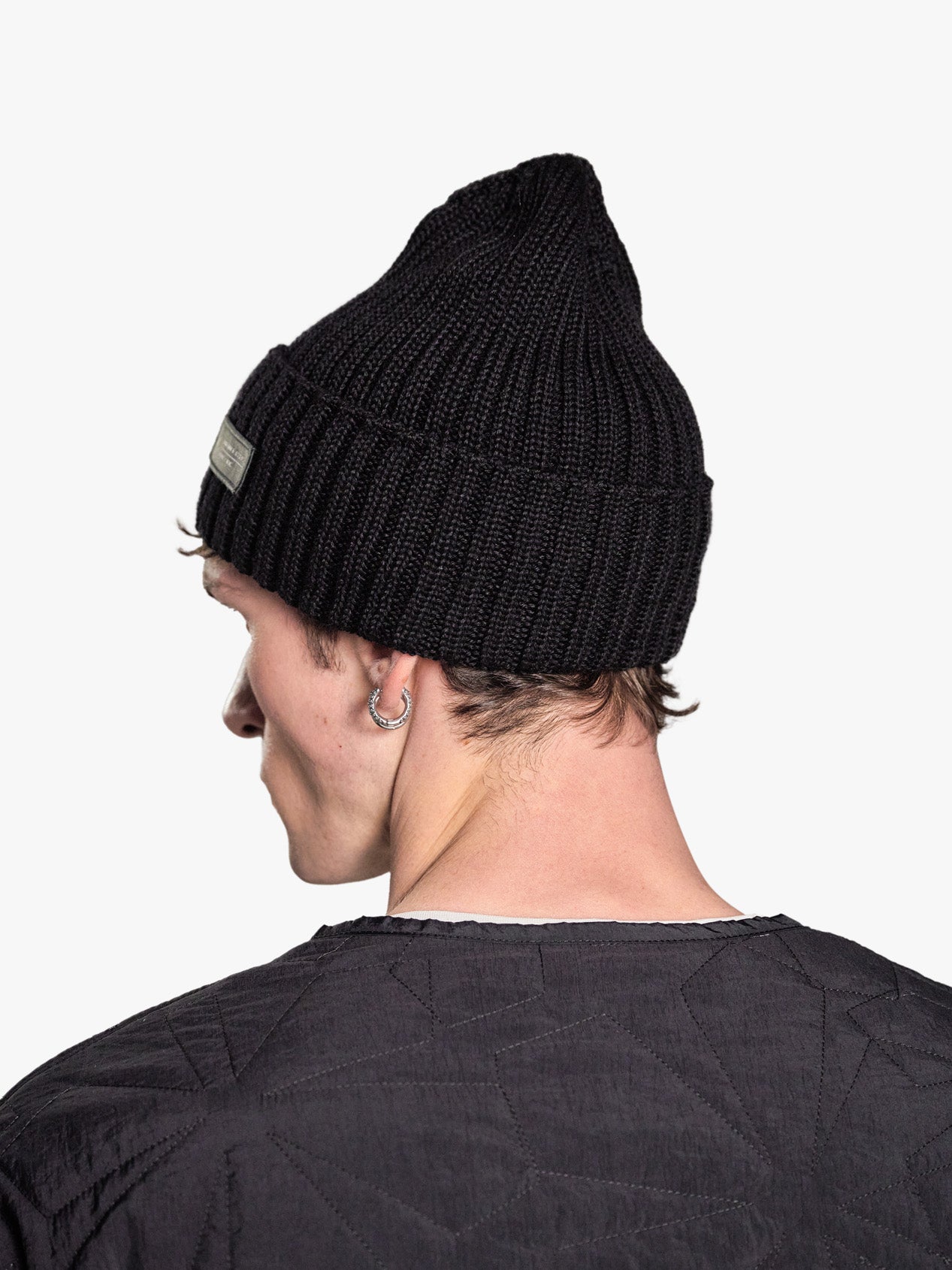 PATCH MERINO BEANIE