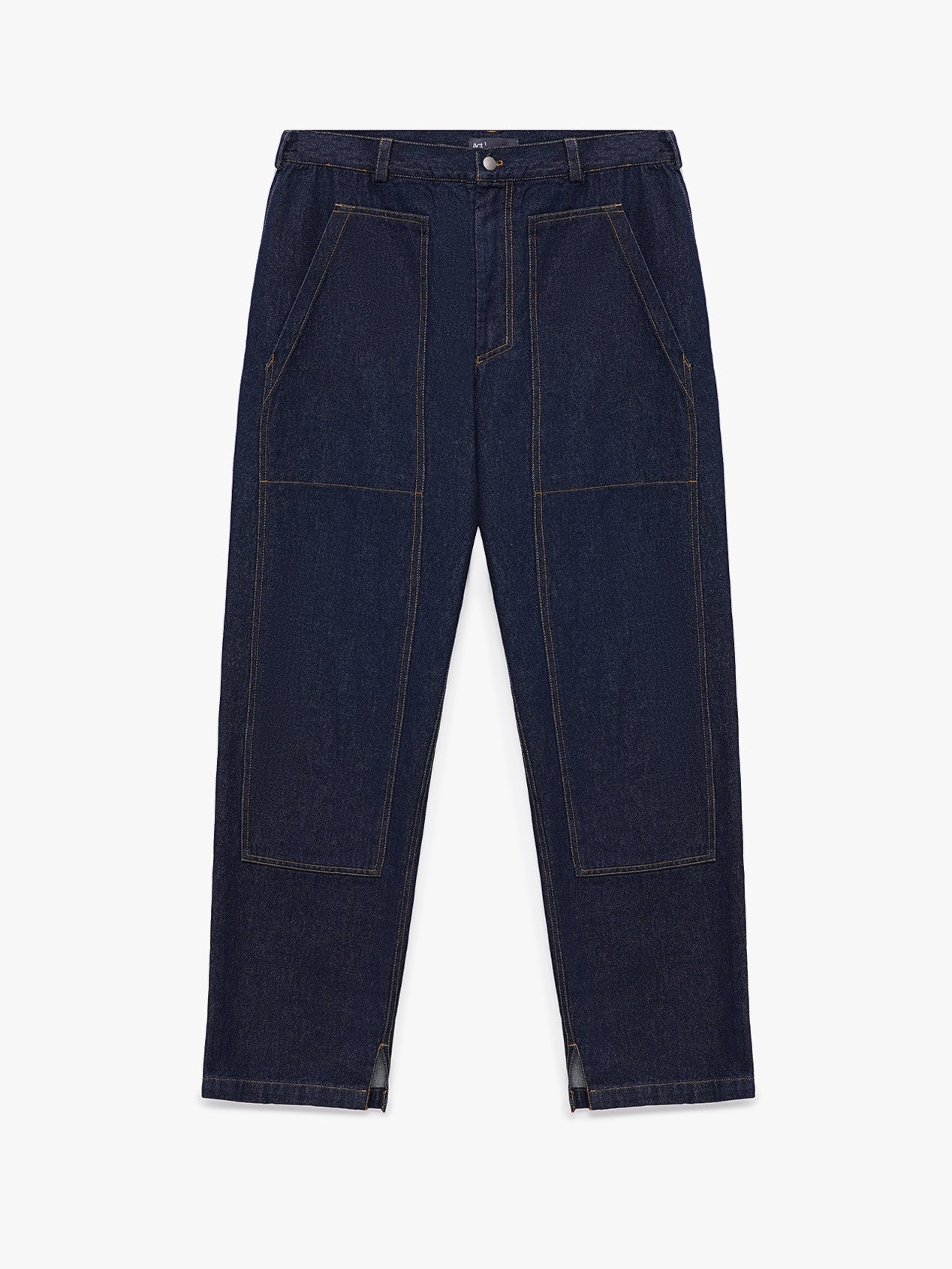 OFFSET JEANS BLUE